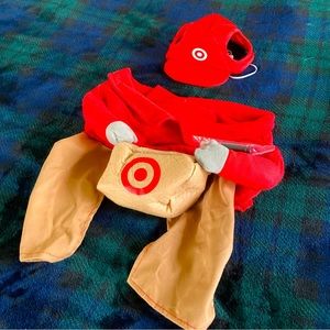 Dog halloween costume- Target employee uniform